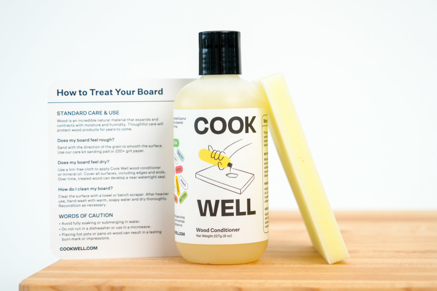 Cutting Board Care Kit